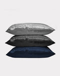 Betty Dain Satin Pillowcase (White and Black)