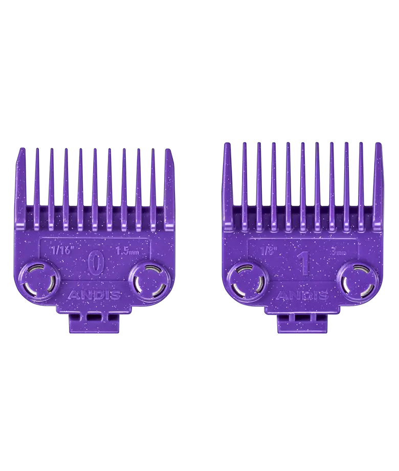 Andis Small Nano-Silver Magnetic Comb Set (Double Magnet - 2 pack)