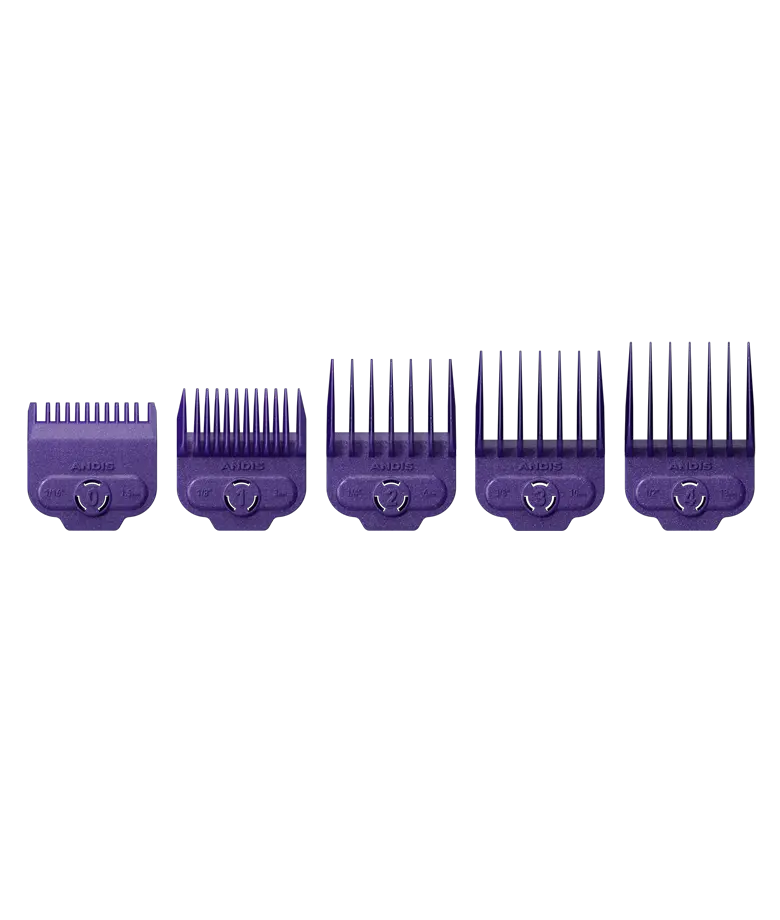 Andis Single Magnetic Guards - 5 pack