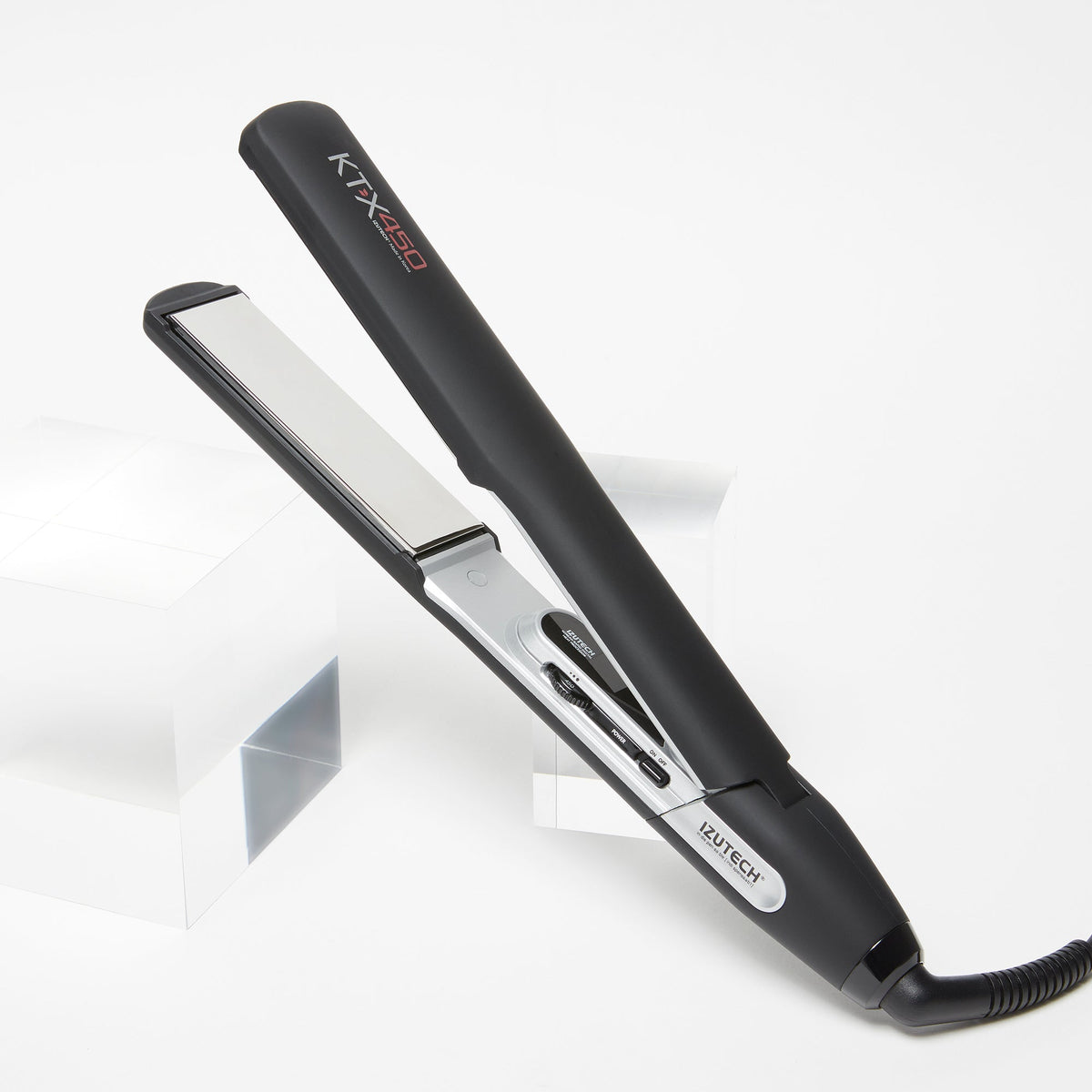 Izutech KTX 450 LT3 Titanium Straight Edge 1.25" Flat Iron