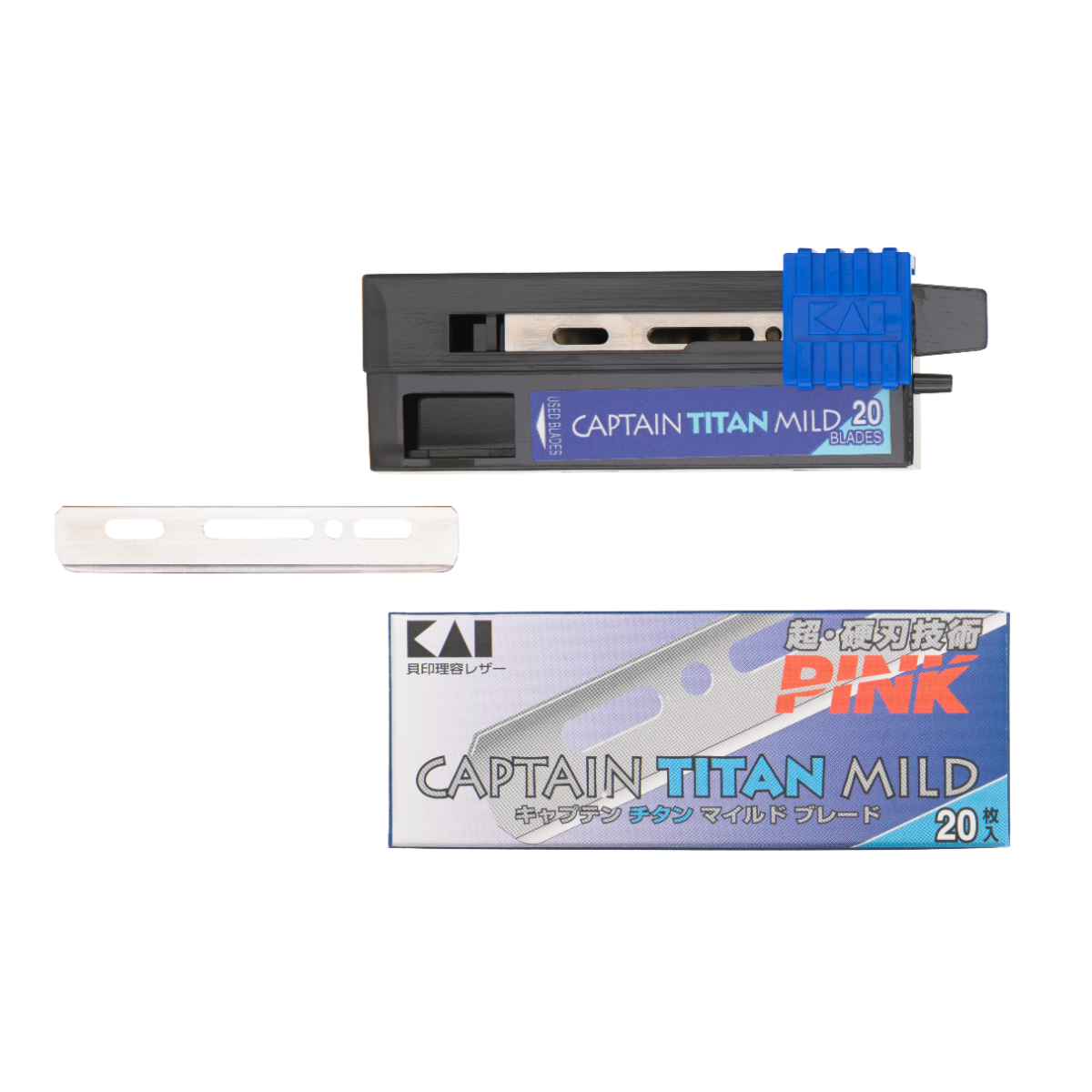 Kai Captain Titan Razor Blades (Mild)